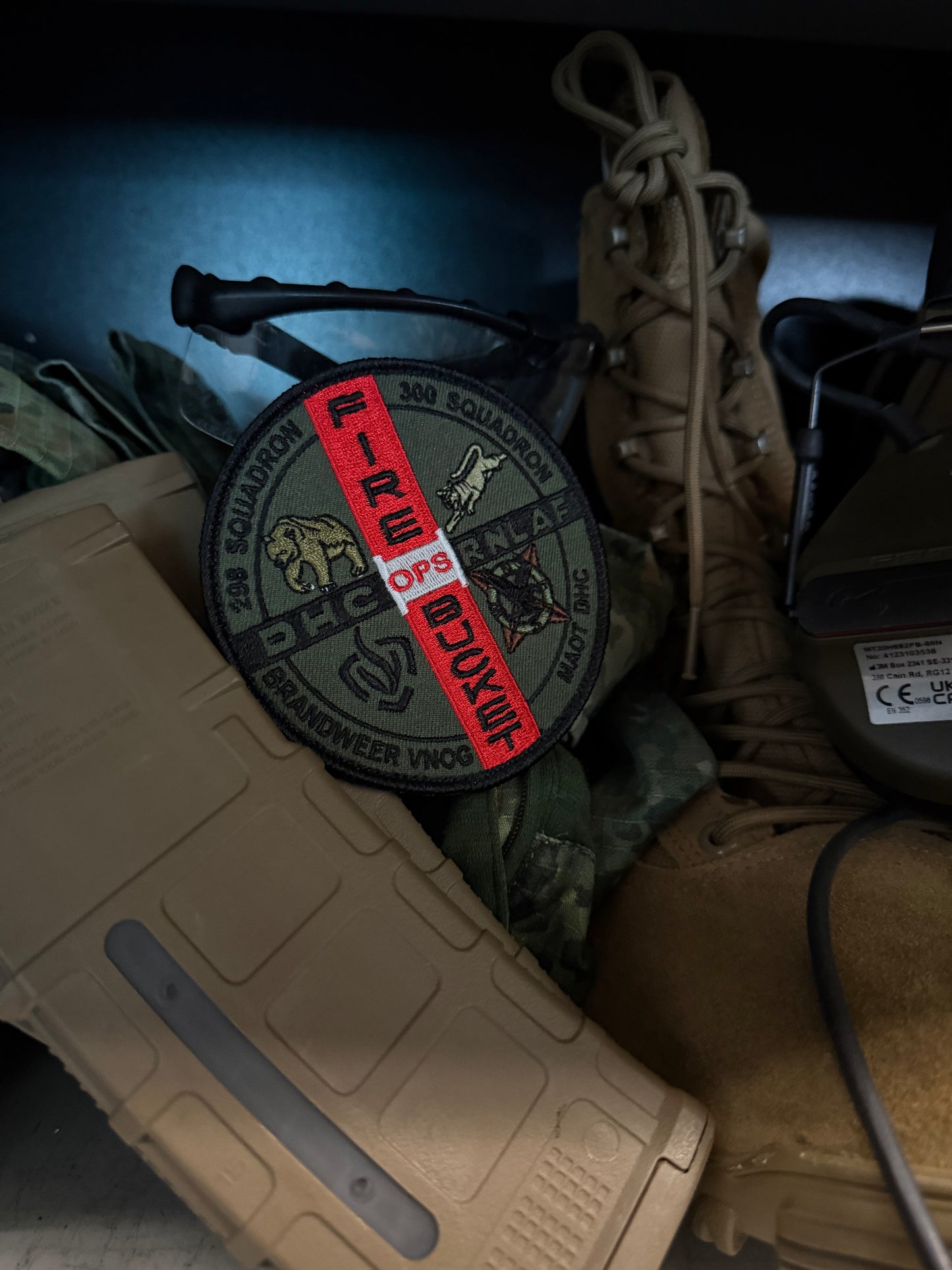 Patch Fire Bucket Ops (Groen)