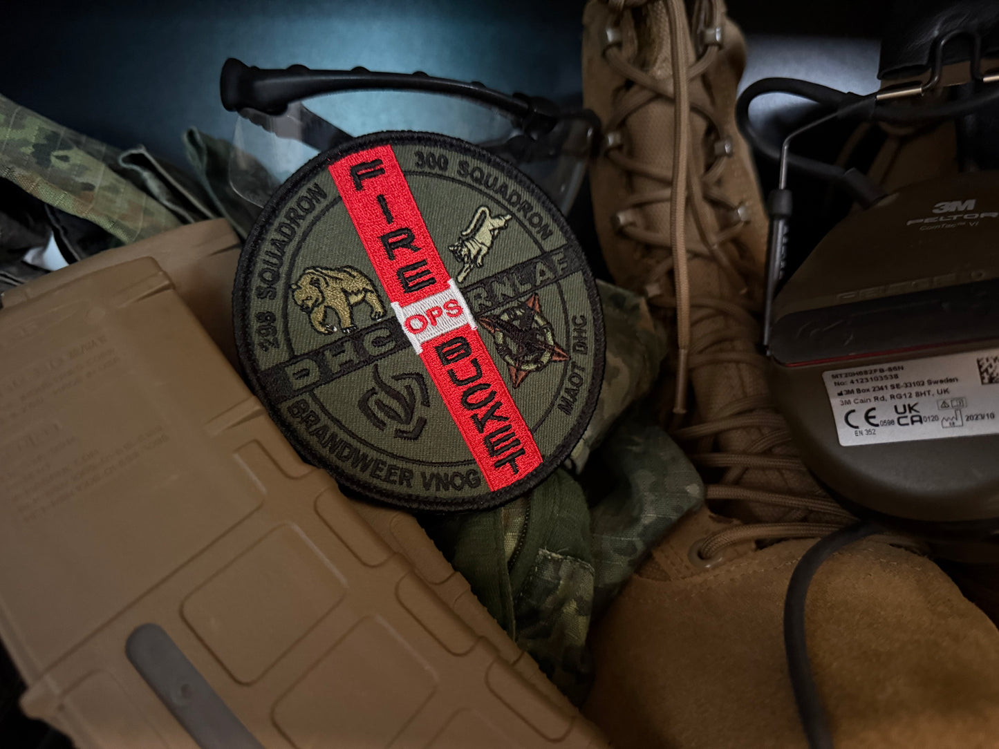 Patch Fire Bucket Ops (Groen)
